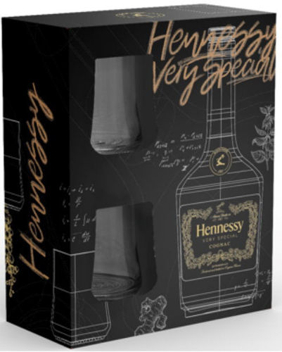Imagen de Hennessy VS With 2 Glasses